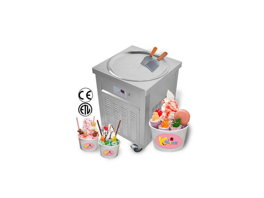 Fried Ice Cream Pan Machine - Embraco Roll Ice Cream Machine