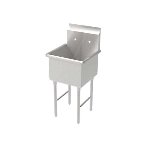 GSW SE18181P 1 Compartment Sink - No Drain Board