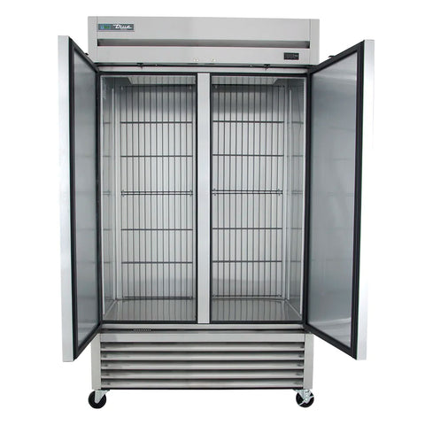 True T-43F-HC 47" Two Section Reach In Freezer, (2) Solid Doors, 115v