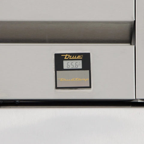 True T-43-HC 47" Two Section Reach In Refrigerator, (2) Left/Right Hinge Solid Doors, 115v