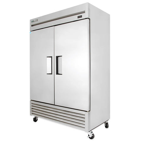 True TS-49F-HC 54" Two Section Reach In Freezer, (2) Solid Doors, 115v