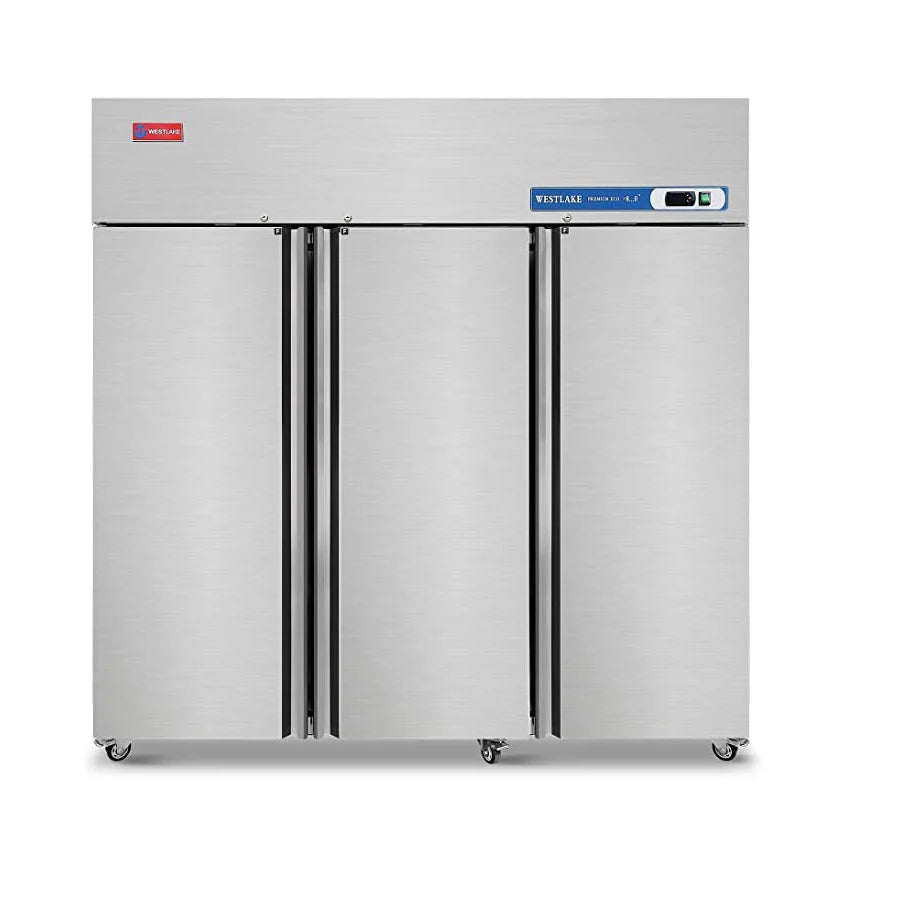 Westlake WK-72F 3 door 72" Stainless Steel Reach in Upright Freezer 57 Cu. Ft.