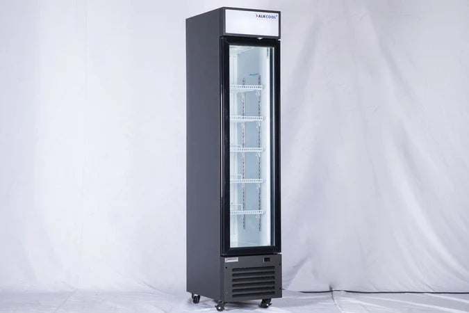 ALK SDGF15'' COMMERCIAL UPRIGHT DISPLAY FREEZER WITH LED LIGHT 7 CU.FT