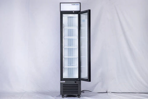 ALK SDGF15'' COMMERCIAL UPRIGHT DISPLAY FREEZER WITH LED LIGHT 7 CU.FT