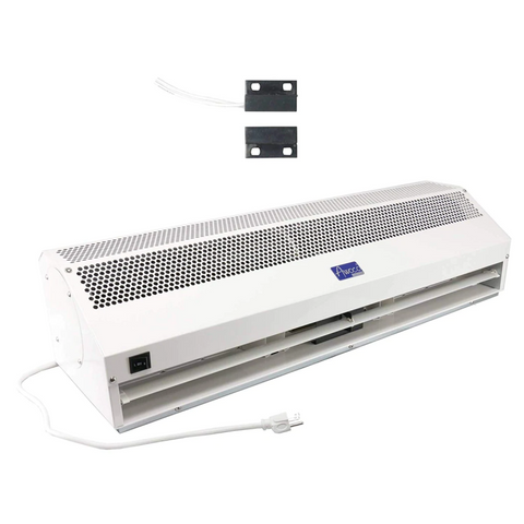 Awoco FM-1509S (36") Super Power Commercial Air Curtains - Metal White Case, Magnetic Switch