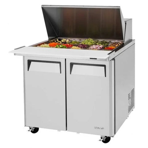 Turbo Air MST-36-15 Mega Top Sandwich/Salad Prep Table, 36-3/8"W, 15 Pans